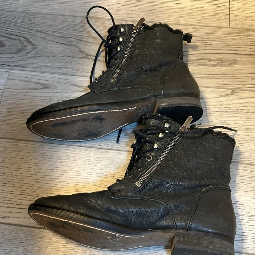 Sam Edelman New York Black Boots-Size 7